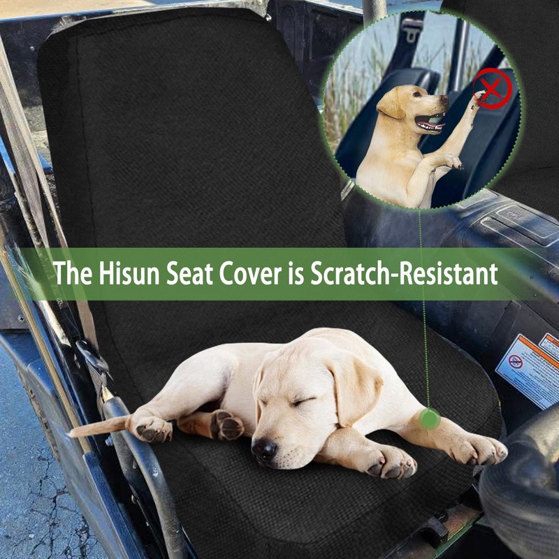 YONQIFON UTV Hisun Seat Covers 1680D Waterproof Compatible with Hisun