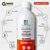 Curcumina y Colágeno Hidrolizado Kemed Líquido Sabor Naranja Capuchino 480mL