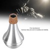 Trumpet Mute Silencer Aluminum Alloy Practice Musical Instrument Part Accessory