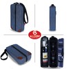 ALLCAMP Wine tote Bag with Cooler Compartment，Picnic Set Carrying Two