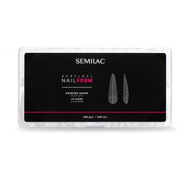 Semilac Acrylic Gel Nail Form Pointed 120 Pieces