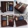 Golden Deer XXL Large Purse Women Men Many Compartments Leather