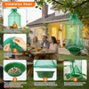 4 Pack Reusable Outdoor Fly Traps with Bait Tray