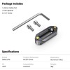 SMALLRIG® DSLR Shoulder Rig 46mm Quick Release Safety Rail Compatible