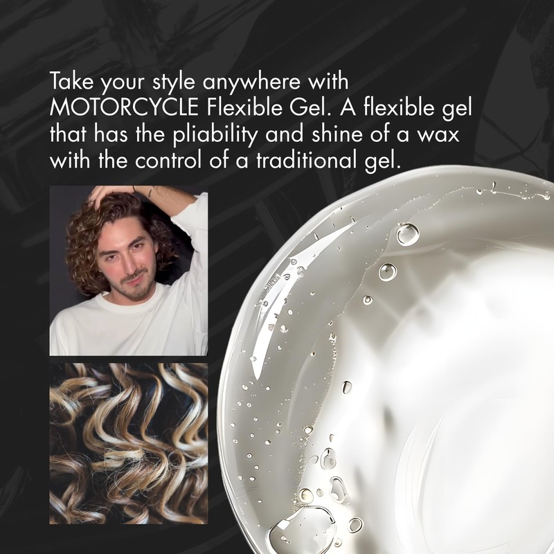 R+Co Motorcycle Flexible Gel - Hybrid Styling Gel with Flexible