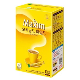 Dongsuh Foods 동서식품 맥심모카골드마일드커피믹스 12gx100T Dongseo Food Maxim Mocha Gold Mild Coffee Mix 12gx100T