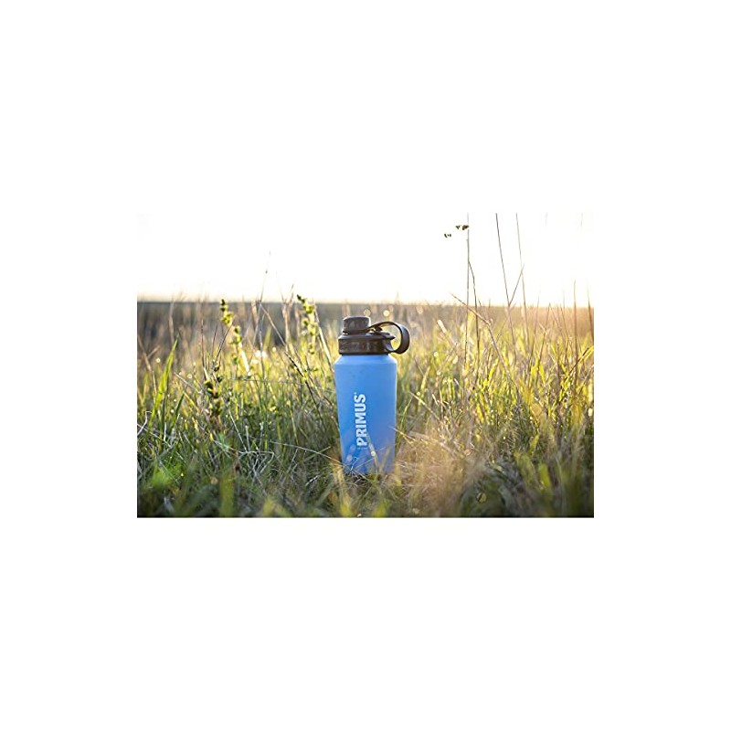 Relags Primus Trailbottle Steel Water Bottle, Blue, 1 Litre