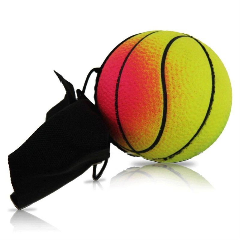 4 x Bouncy Balls with Velcro Strap 47 mm Assorted