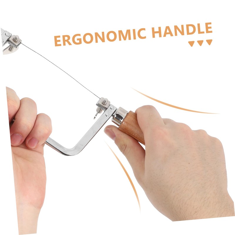Gatuida 1 Set U Shaped Jewelry Saw with Ergonomic Handle