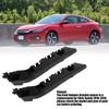 2 Pcs Front Bumper Bracket Holder 71198 TEA T01 ABS