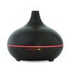 2 Units EcoGecko Dark Wood Grain Look Essential Oil Diffuser,Ultrasonic