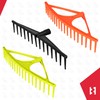 KOTARBAU® Leaf Rake Plastic without Handle 18 Prongs L: 64
