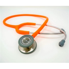 ADC (NY,USA) AD703 Stethoscope AD703 [Released December 2020] Clinician Statoscope for Adults and Children Use, Humed Trade, Medical Use, Neon Orange