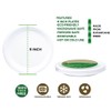 50Pack 9inch Party Plates Disposable Sugarcane Bagasse Plates - Heavy