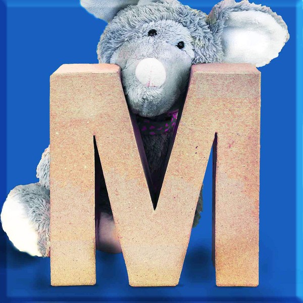 Letter M Mouse – Magnet 5 x 5 cm Decoration