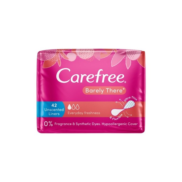 Carefree Liners Barely There Breathable X 42