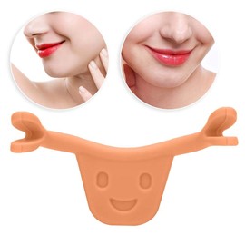 2 Colors Smile Face Trainer, Beauty Exerciser Chin Device + Sweet Smile Correction Tool for Face Slimming Lip Exerciser Mouth Muscle Tightening Anti-Wrinkle Brace All Ages(2#)