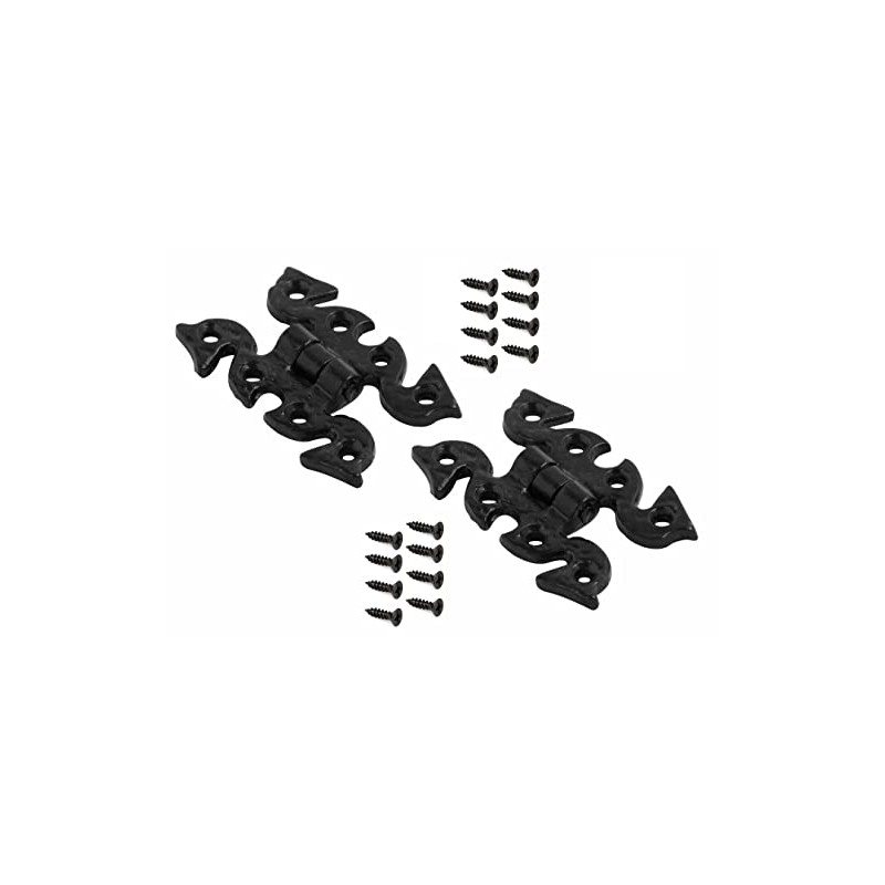 SISI UK® Cast Iron Black Antique Butterfly Snake Fancy Cabinet