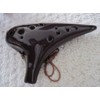 Utopia Ceramic Ocarina Dark Coffee -- Alto C Key High