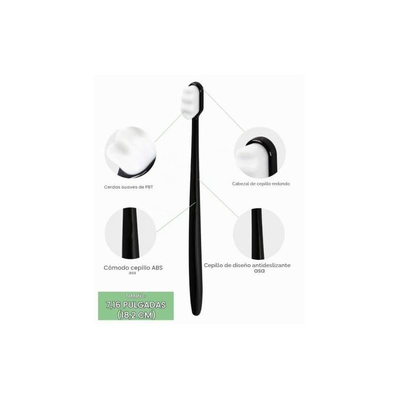 EasyHonor Cepillo Dental Extra Suave para Dientes Sensibles y Encías