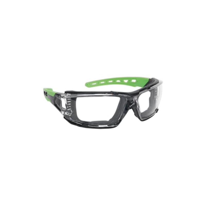 Sealey SSP68 Safety Spectacles with EVA Foam Lining - Clear