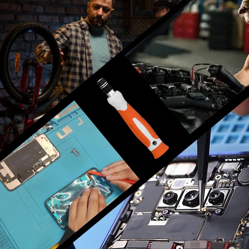 DSBYKJ Precision Screwdriver Set with 64 Bits, Magnetic Driver Handle,