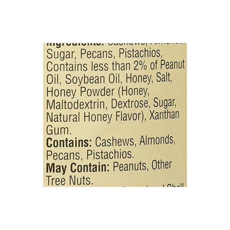 Savanna Orchards Gourmet Honey Roasted Nut Mix - Cashews, Almonds,