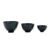 Easyinsmile Dental Lab Rubber Mixing Bowls ，Flexible Silicone Mixing Bowl,