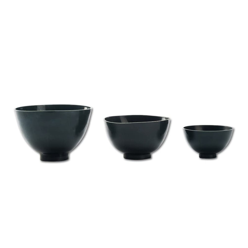 Easyinsmile Dental Lab Rubber Mixing Bowls ，Flexible Silicone Mixing Bowl,
