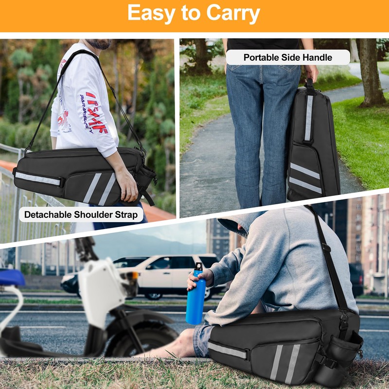 HODRANT Waterproof Under Seat Bag Compatible with Honda Ruckus 2010-2024