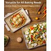 Unbleached Parchment Paper Sheets – 12" x 16.5" Pre-Cut, Non-Stick,