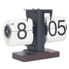 Digital Flip Dоwn Clock Retro Wooden Mechanical Flip Clock Desktop