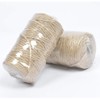 2 Rolls 50M Natural Jute Twine Long Brown Twine Rope