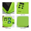 Portable Foldable Tabletop Travel Digital Alarm Clock with Temperature Calendar