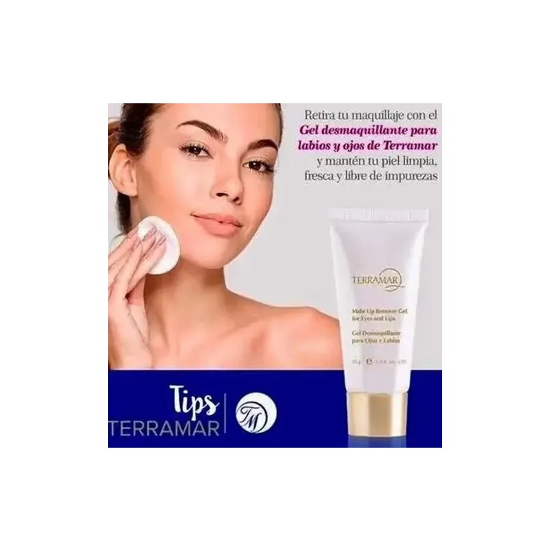 Gel Desmaquillante Para Ojos Y Labios Terramar 30grs
