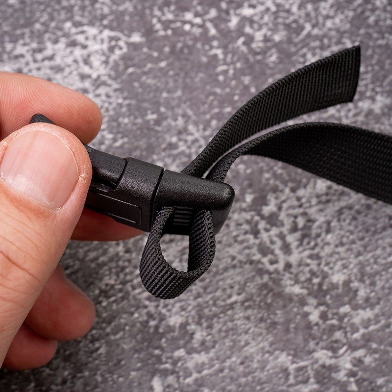 Your Day Mate Buckles Webbing in Black Hard Plastic, Push