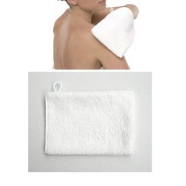 Wash Mitt Scrub Sensation, Kosmetex Micro System for Make-Up Matrix Microfiber Cleaning Glove