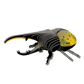 Eugy Hercules Beetle 3D Puzzle - 42 Piece Eco-Friendly Educational Toy Puzzle for Boys, Girls & Kids Ages 6+