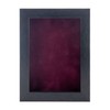 24x36 Shadow Box Frame Charcoal Gray Wood | with a