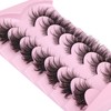 Fox Eye Lashes Wispy Faux Mink Lashes Volume Fairy Cat