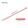 sourcing map 100PCS Cable Zip Ties 13.5 Inch, Self-Locking Nylon
