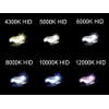 55W H7 6000K HID Xenon Replacement Bulb Bulbs for Headlight