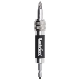 Luckyway #6 Countersink Drill Bit, Quick Change Drill and Drive Set, Drill Flip Drive Set