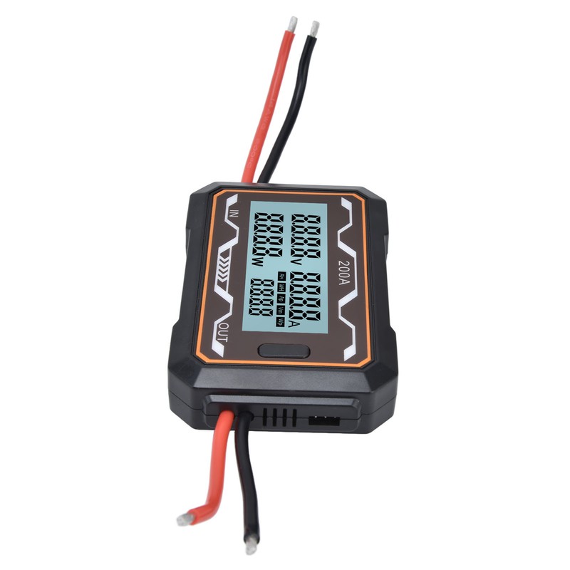 DC Power Meter Backlight Setting Large Screen Display Multifunctional Power