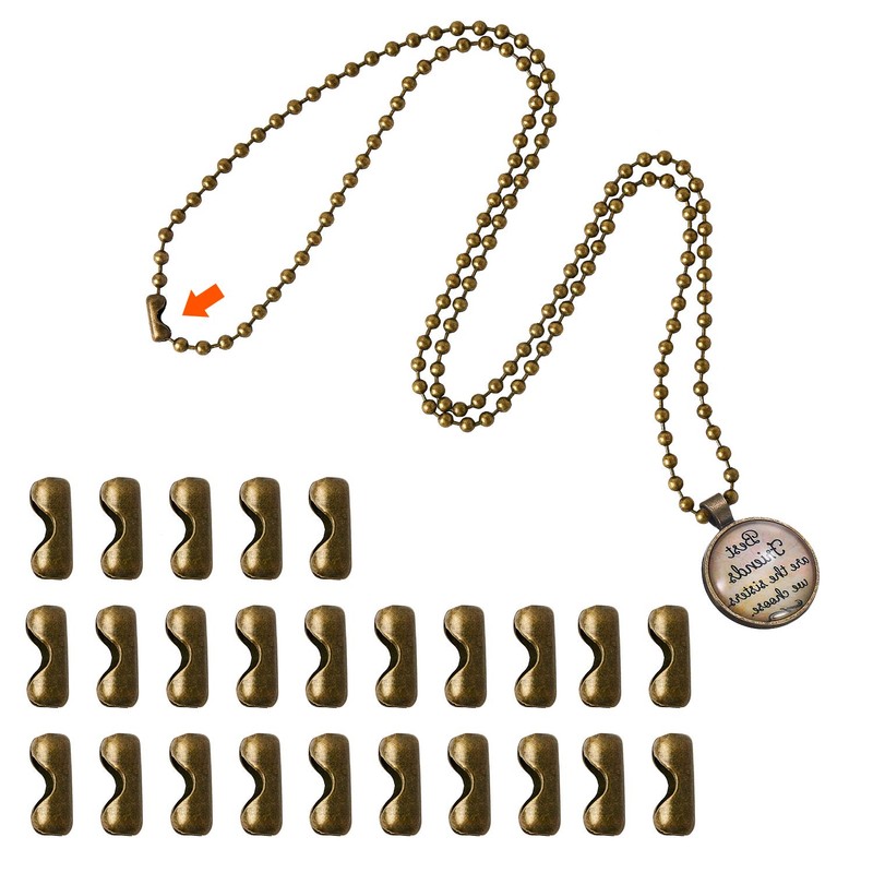 YeeBeny 192 Inch Fan Pull Chain Extension with 25 PCS