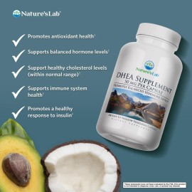 Natures Lab Dhea 50 Mg 300 Cpsulas                                                                                                                    