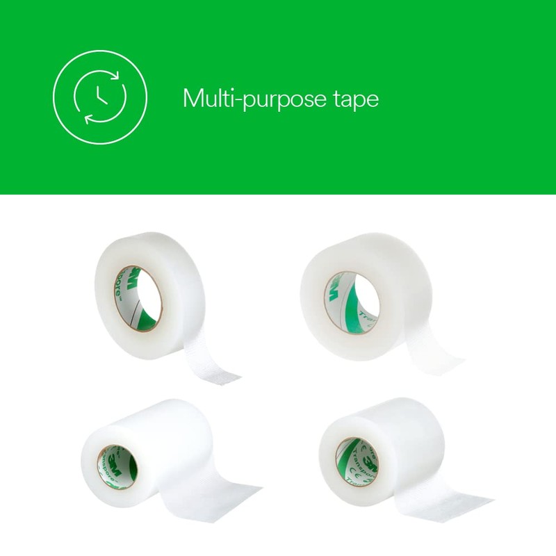 3M™ Transpore™ Surgical Tape 1527-1, 1 inch x 10 yard