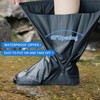 SooGree Waterproof Rain Shoe Cover Reusable Non-Slip Rainproof Boot Covers