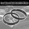 X AUTOHAUX 4 x Plastic 63.4 mm to 67.1 mm