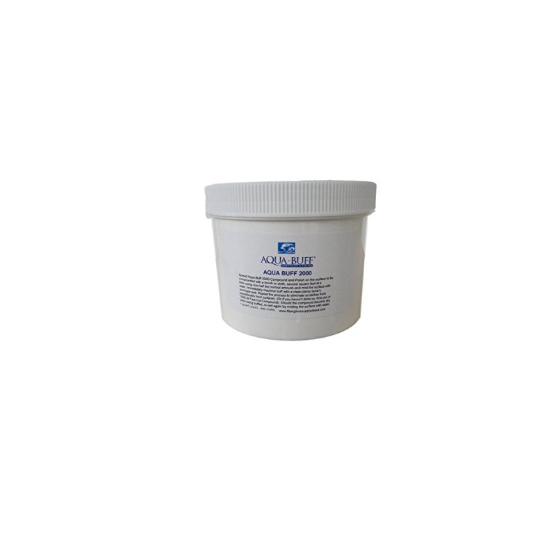 Aqua Buff 2000 ONE Step Buffing & POLISHING Compound, Fiberglass